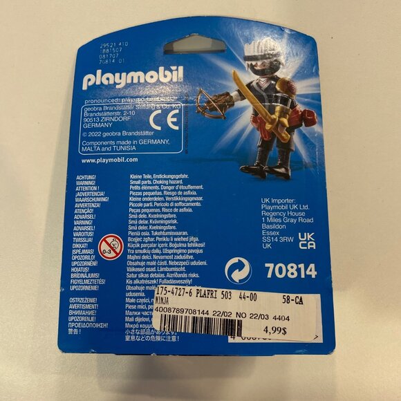 Playmobil Playmo-Friends Ninja Figure Set 70814 9 Pc Ages 4-10 Collectible Toy G - Picture 3 of 4